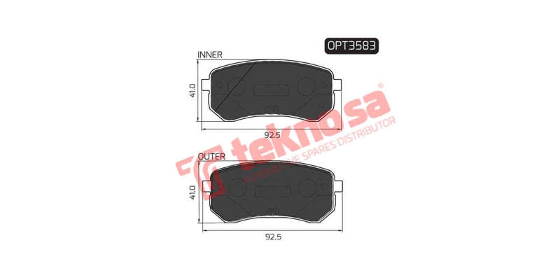 Brake Pad Hyundai I10 08 ( R ) (SET LH & RH Wheel)