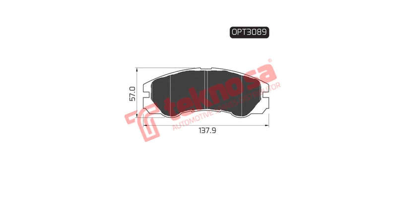 Brake Pad Isuzu Trooper 92 97 ( Front ) (SET LH & RH Wheel)