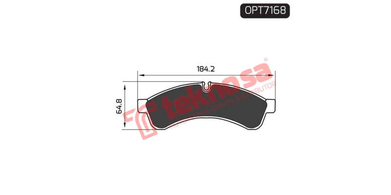 Brake Pad Iveco Daily 06 ( R ) (SET LH & RH Wheel)