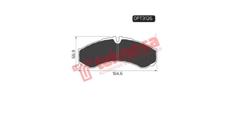 Brake Pad Iveco Daily 99 06 ( Front ) (SET LH & RH Wheel)