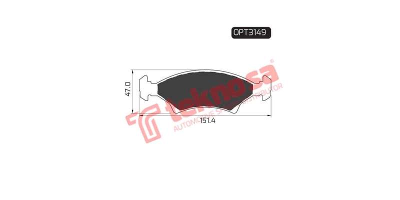 Brake Pad Kia Carens 02 06 ( Front ) (SET LH & RH Wheel)