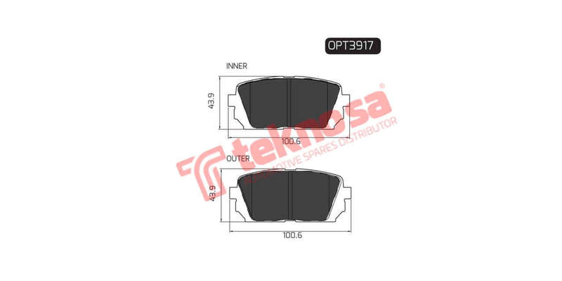 Brake Pad Kia Carens 06 ( R ) (SET LH & RH Wheel)