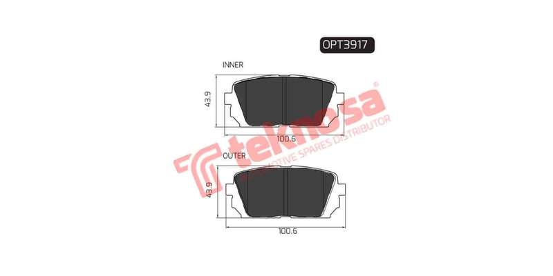 Brake Pad Kia Carens 06 ( R ) (SET LH & RH Wheel)