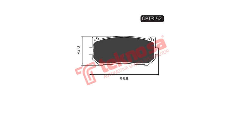 Brake Pad Kia Shuma 00 ( R ) (SET LH & RH Wheel)