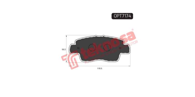 Brake Pad Renault Triber 2019 Renault Kwid 1.0 SCe 2016 ( Front ) (SET LH & RH Wheel)