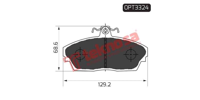 Brake Pad Land Rover Freelander 97 06 ( Front ) (SET LH & RH Wheel)