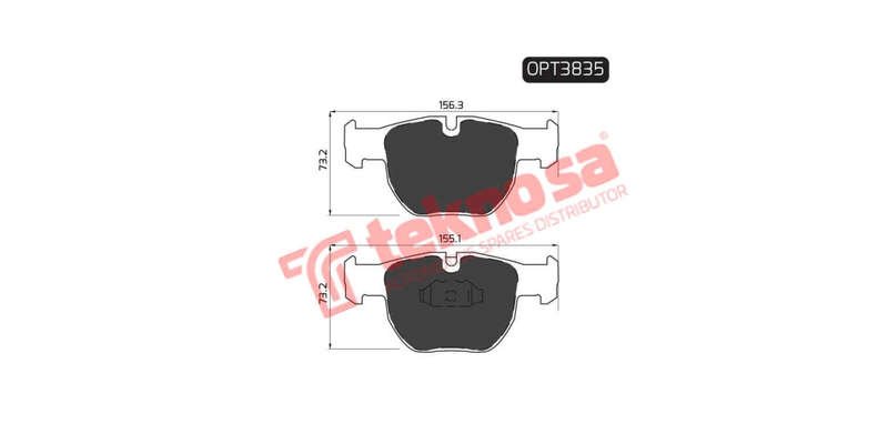 Brake Pad Land Rover Range Rover 02 ( Front ) (SET LH & RH Wheel)