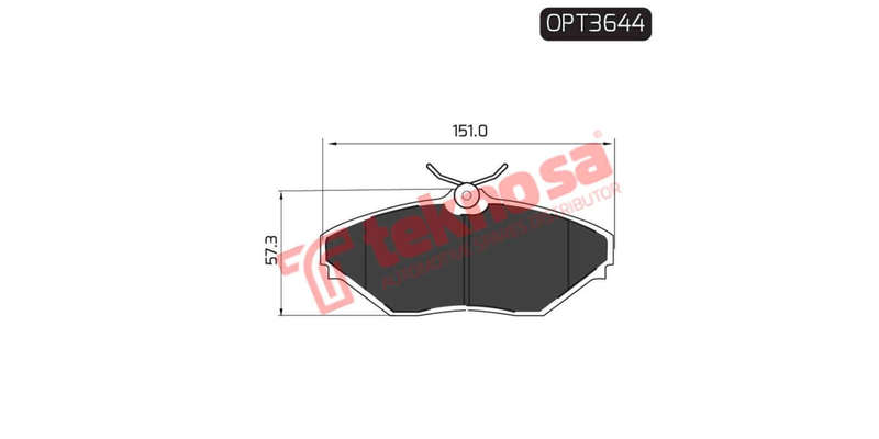 Brake Pad Mahindra Scorpio 06 ( Front ) (SET LH & RH Wheel)