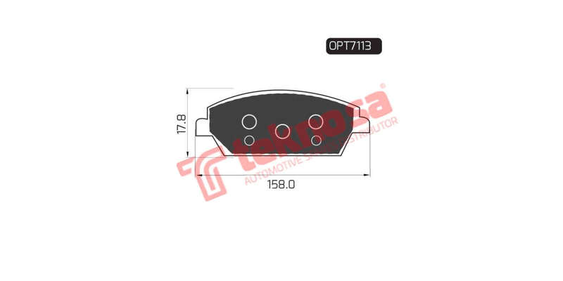 Brake Pad Mahindra Xuv500 12 ( Front ) (SET LH & RH Wheel)