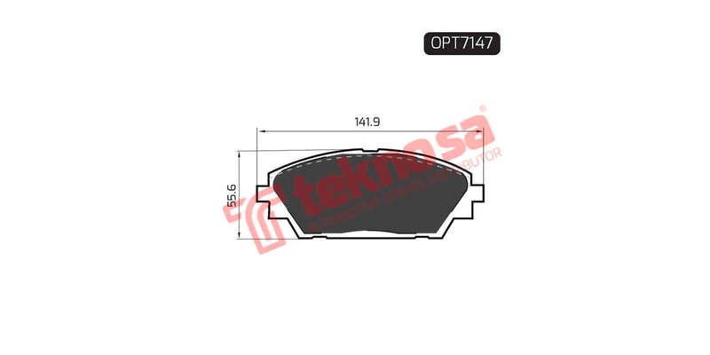 Brake Pad Mazda 3 14 (F) (SET LH & RH Wheel)