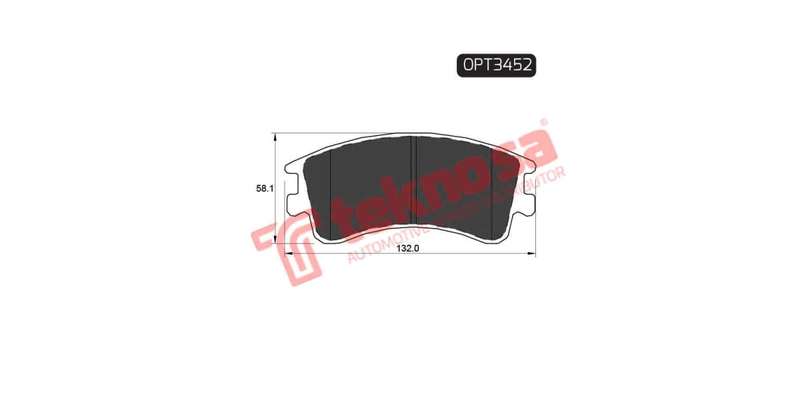 Brake Pad Mazda 6 02 ( Front ) (SET LH & RH Wheel)