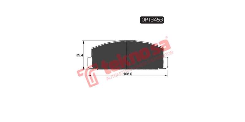 Brake Pad Mazda 6 03 ( R ) (SET LH & RH Wheel)