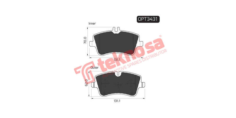 Brake Pad Mercedes Benz C Class C230 00 ( Front ) (SET LH & RH Wheel)