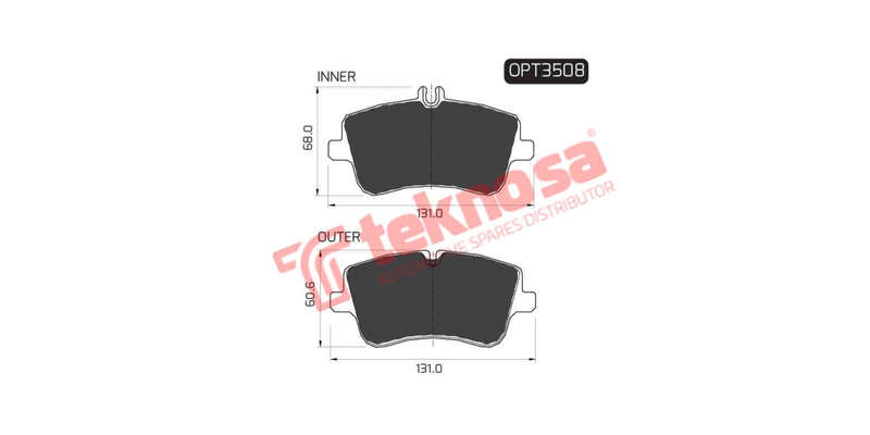 Brake Pad Mercedes Benz C Class [W203] 00 ( Front ) (SET LH & RH Wheel)