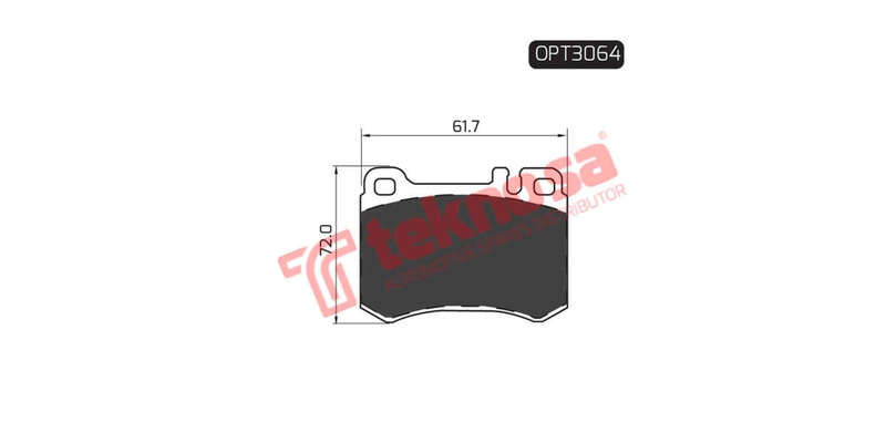 Brake Pad Mercedes E Class W210 96 ( R ) (SET LH & RH Wheel)