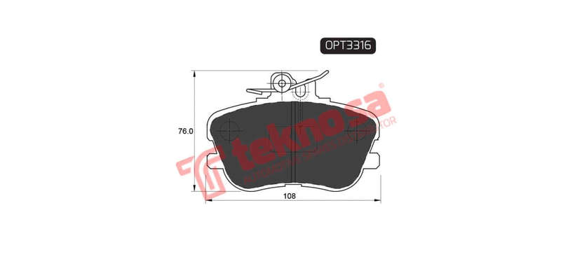 Brake Pad Mercedes W202 94 ( Front ) (SET LH & RH Wheel)
