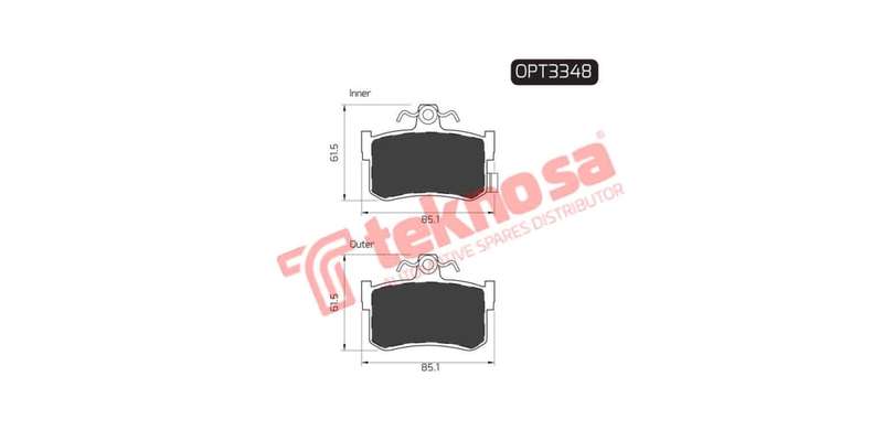 Brake Pad Mg Rover 01 ( R ) (SET LH & RH Wheel)