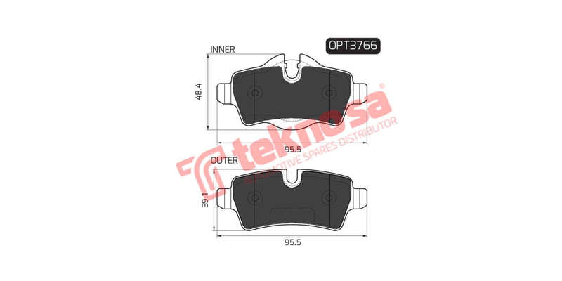 Brake Pad Mini Cooper 07 ( R ) (SET LH & RH Wheel)