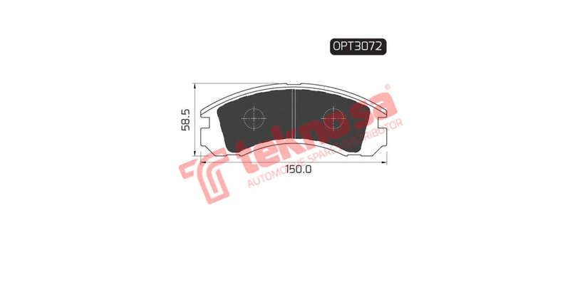 Brake Pad Mitsubishi Pajero Ldv 4X4 94 98 ( Front ) (SET LH & RH Wheel)