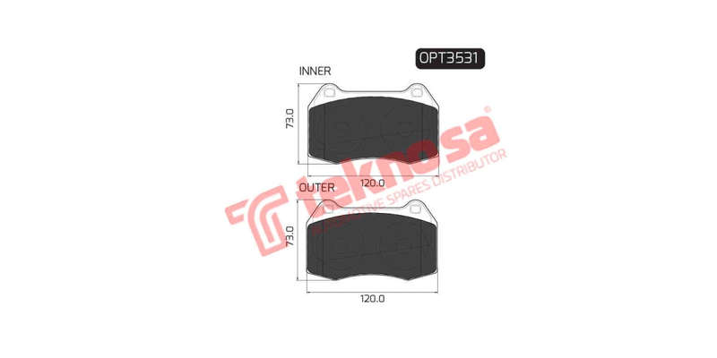 Brake Pad Nissan 350Z 04 ( Front ) (SET LH & RH Wheel)