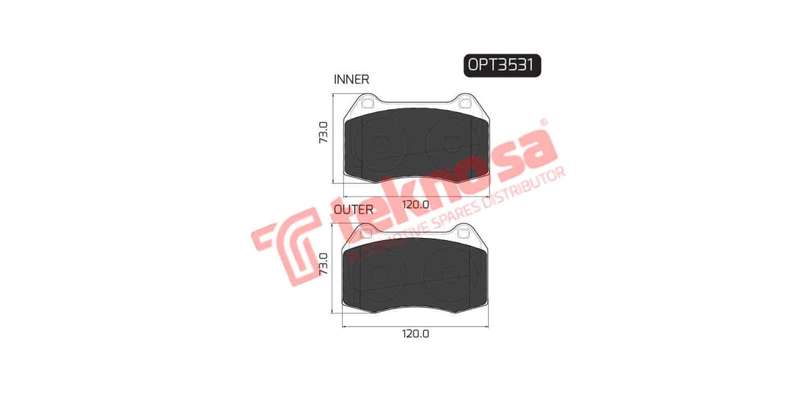 Brake Pad Nissan 350Z 04 ( Front ) (SET LH & RH Wheel)