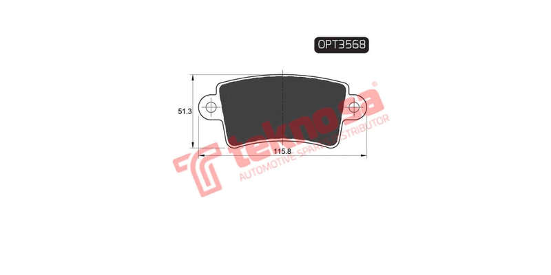 Brake Pad Nissan InteRear Solidtar 05 ( R ) (SET LH & RH Wheel)