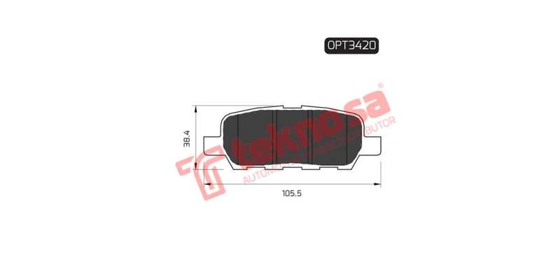Brake Pad Nissan Murano 06 ( R ) (SET LH & RH Wheel)