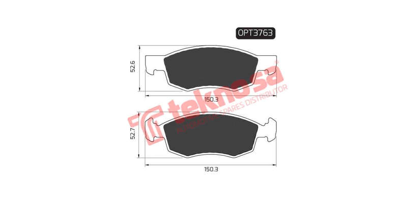 Brake Pad Nissan Np200 08 ( Front ) (SET LH & RH Wheel)
