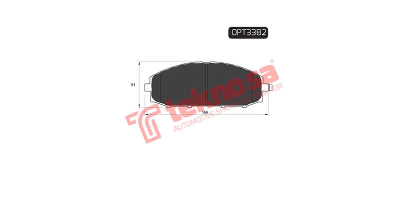Brake Pad Nissan Patrol 97 ( Front ) (SET LH & RH Wheel)