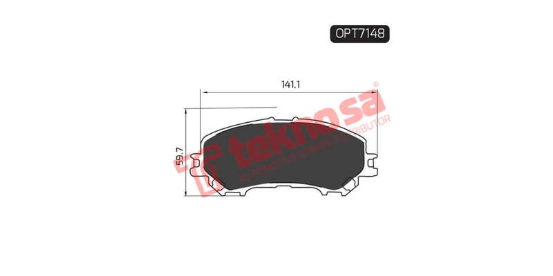 Brake Pad Nissan Qashqai 14 ( Front ) (SET LH & RH Wheel)