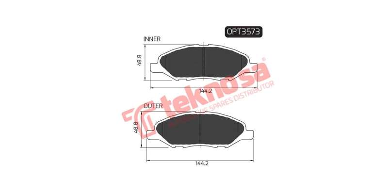Brake Pad Nissan Tiida 06 14 ( Front ) (SET LH & RH Wheel)
