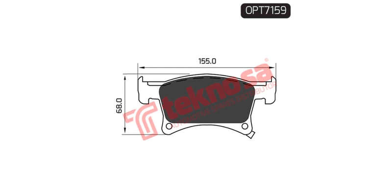 Brake Pad Opel Adam 15 ( Front ) (SET LH & RH Wheel)