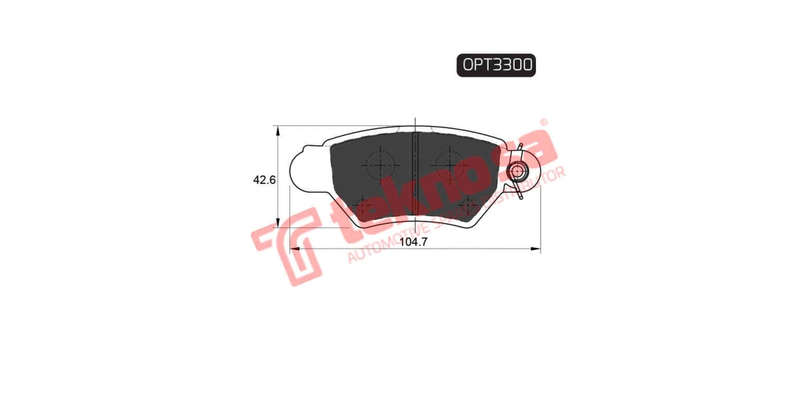 Brake Pad Opel Astra 99 ( R ) (SET LH & RH Wheel)