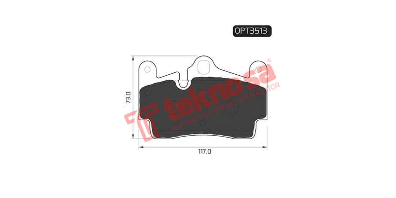 Brake Pad PoRear Solidche Cayenne 04 ( R ) (SET LH & RH Wheel)
