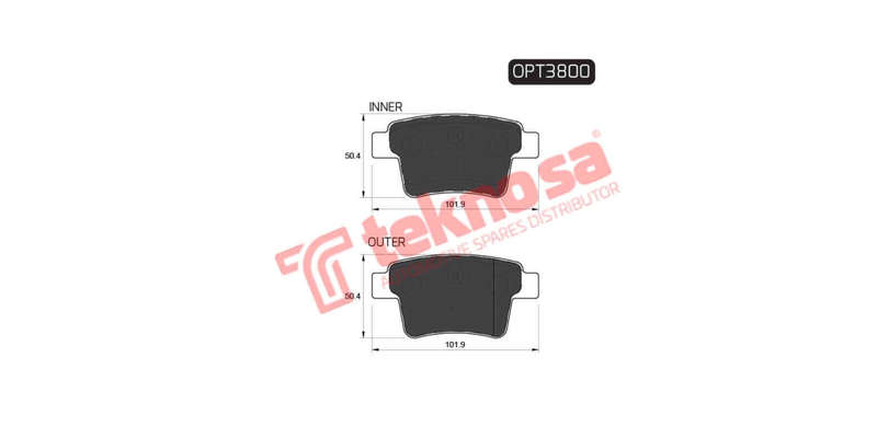 Brake Pad Proton Gen 2 05 ( R ) (SET LH & RH Wheel)