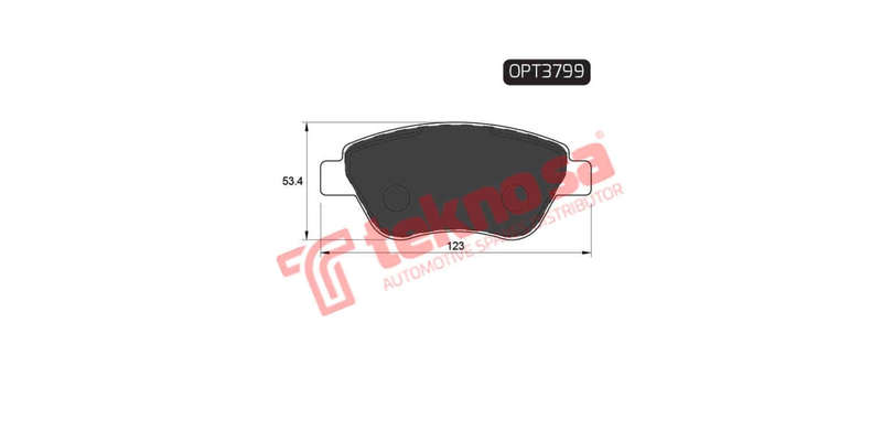 Brake Pad Proton Gen 2 11 ( Front ) (SET LH & RH Wheel)