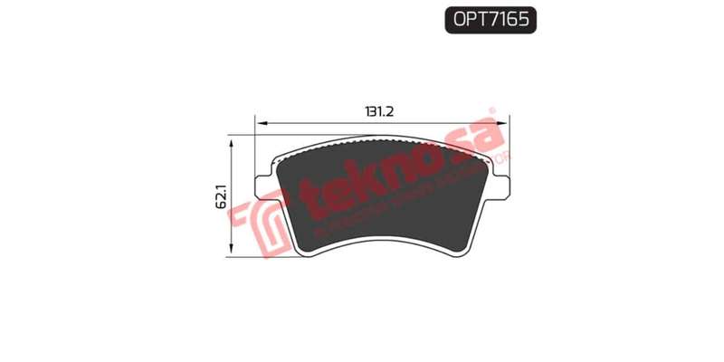 Brake Pad Renault Kangoo 08 ( Front ) (SET LH & RH Wheel)