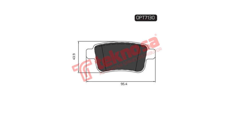 Brake Pad Renault Kangoo 11 ( R ) (SET LH & RH Wheel)
