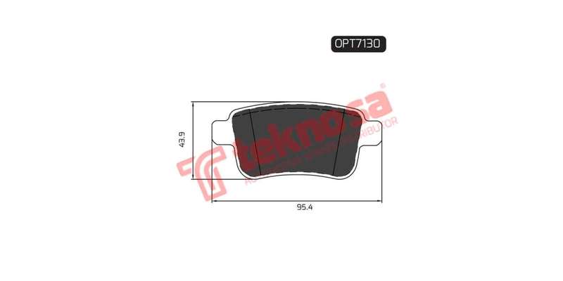 Brake Pad Renault Kangoo 11 ( R ) (SET LH & RH Wheel)