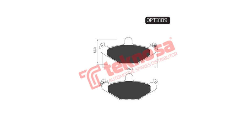 Brake Pad Renault Laguna 96 ( R ) (SET LH & RH Wheel)