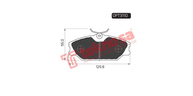 Brake Pad Renault Laguna 98 01 ( Front ) (SET LH & RH Wheel)