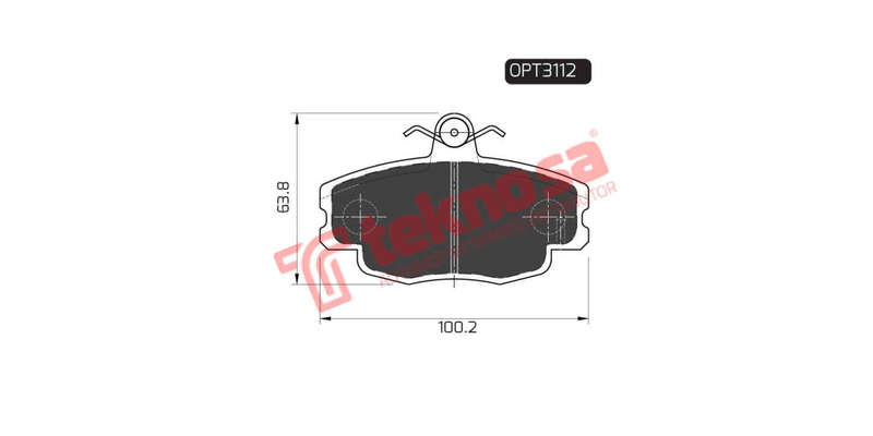 Brake Pad Renault Megane 96 ( Front ) (SET LH & RH Wheel)