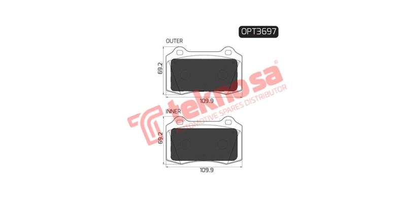 Brake Pad Seat Leon 06 ( Front ) (SET LH & RH Wheel)