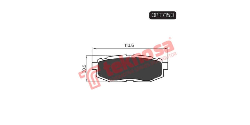 Brake Pad Subaru Imprezza 2.5 Wrx 08 ( R ) (SET LH & RH Wheel)