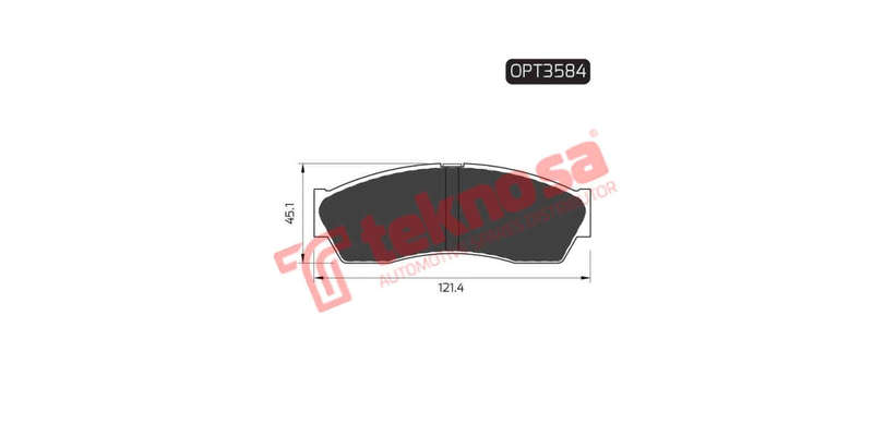 Brake Pad Tata Indica 04 ( Front ) (SET LH & RH Wheel)