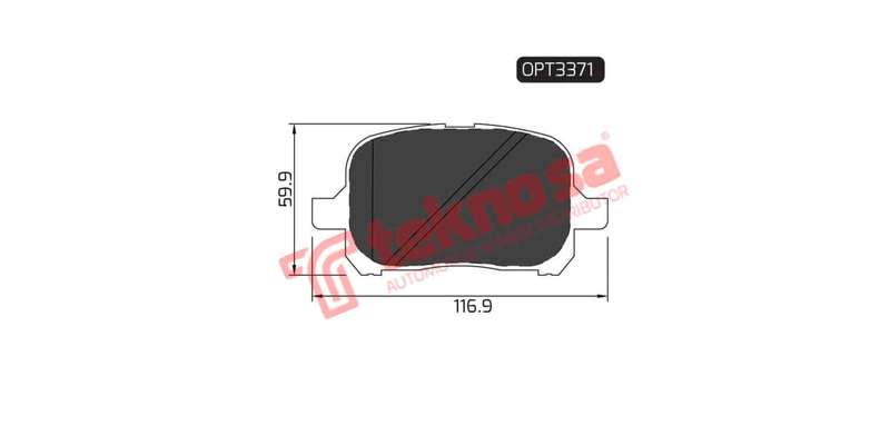 Brake Pad Toyota Camry 01 03 ( Front ) (SET LH & RH Wheel)