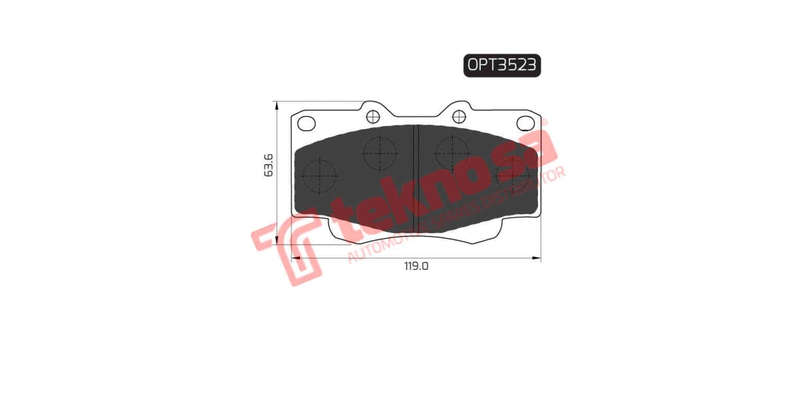 Brake Pad Toyota Hilux 05 ( Front ) (SET LH & RH Wheel)