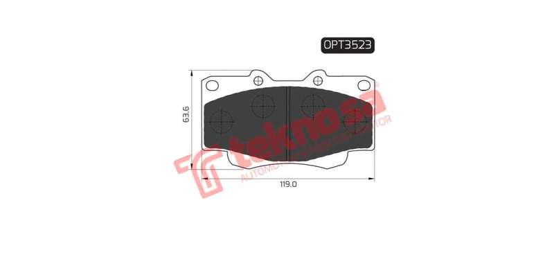 Brake Pad Toyota Hilux 05 ( Front ) (SET LH & RH Wheel)