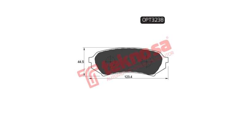 Brake Pad Toyota Land Cruser 97 ( R ) (SET LH & RH Wheel)
