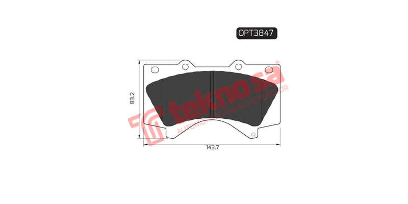 Brake Pad Toyota Landcruiser 08 ( Front ) (SET LH & RH Wheel)